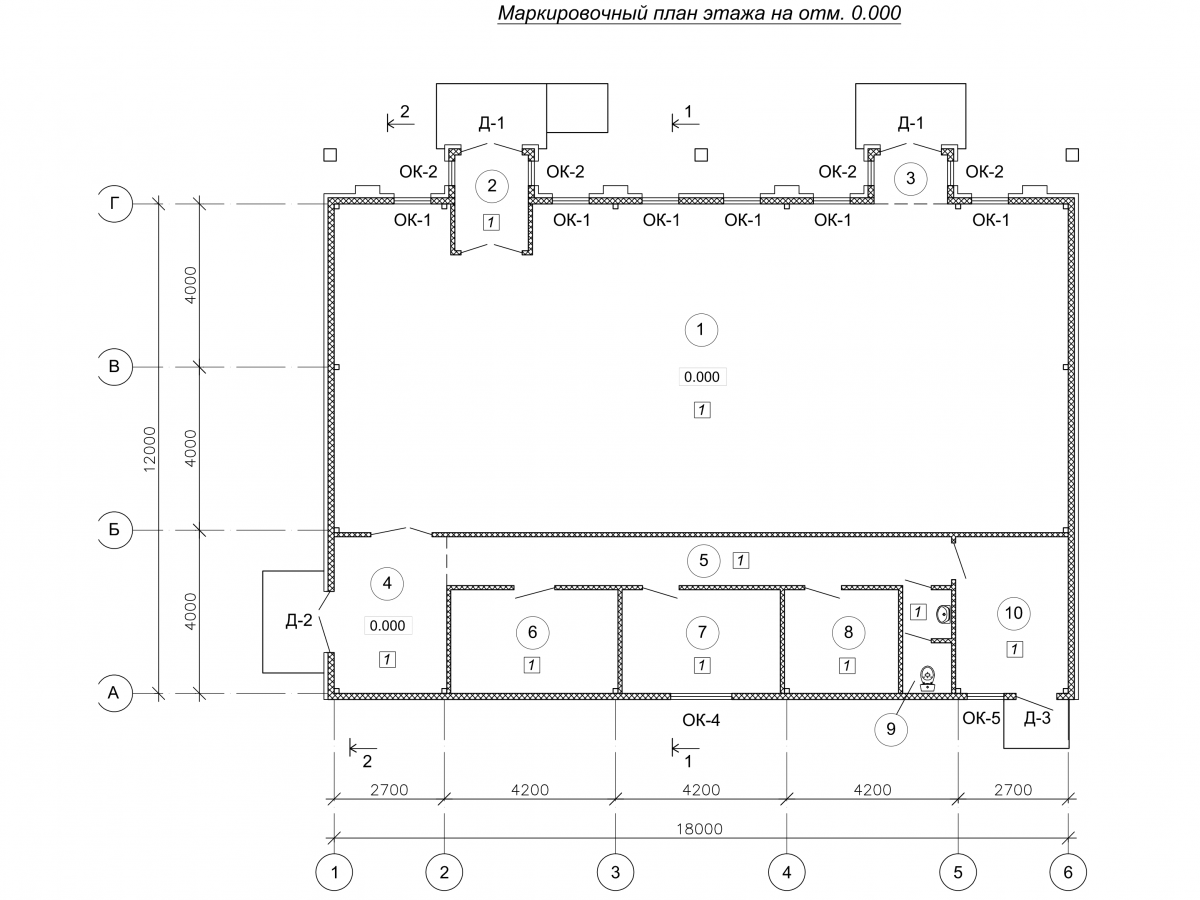 3D визуализация Торговый павильон из сэндвич-панелей - фото 10