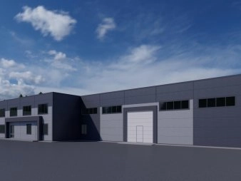 Производственный цех из сэндвич панелей