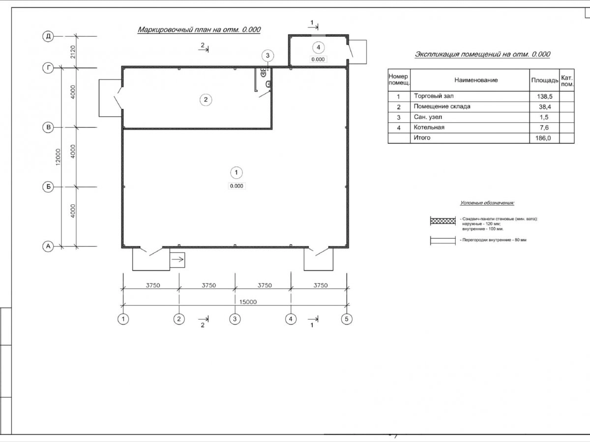 3D визуализация Магазин из сэндвич-панелей - фото 16